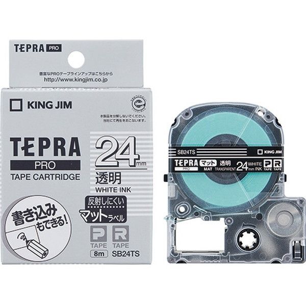 テプラ 透明 ラベルライターテープ proの人気商品・通販・価格比較 