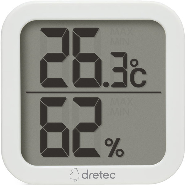 （まとめ） タニタ 温湿度計 TT-513 ホワイト 5個〔×3セット〕