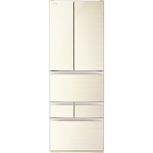 【標準設置込】東芝 VEGETA FHシリーズ 冷蔵庫（509L・フレンチドア）GR-T510FH(ZC) ラピスアイボリー E7479