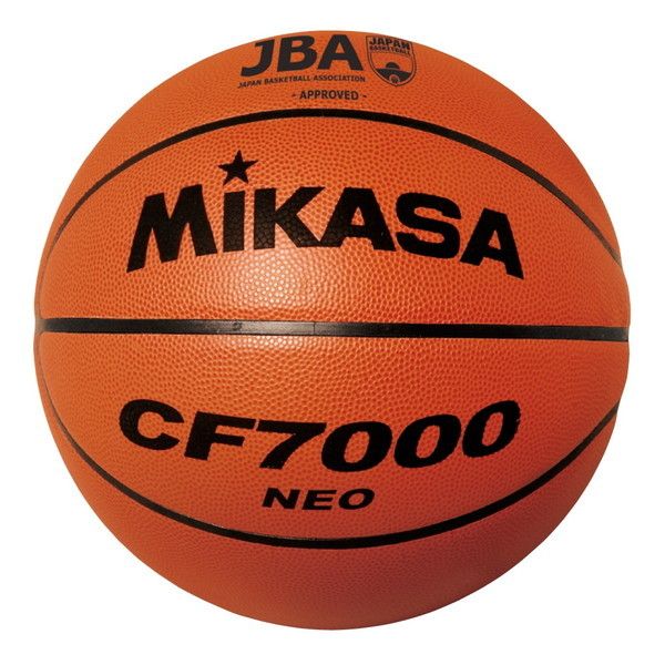 MIKASA CF7000-NEO [バスケット7号(一般・大学・高校・中学) 男子用 検定付練習球 天然皮革 茶]