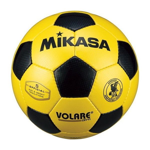 MIKASA SVC5011-YBK 黄/黒 [手縫いサッカーボール5号(一般・大学・高生・中学生用)]
