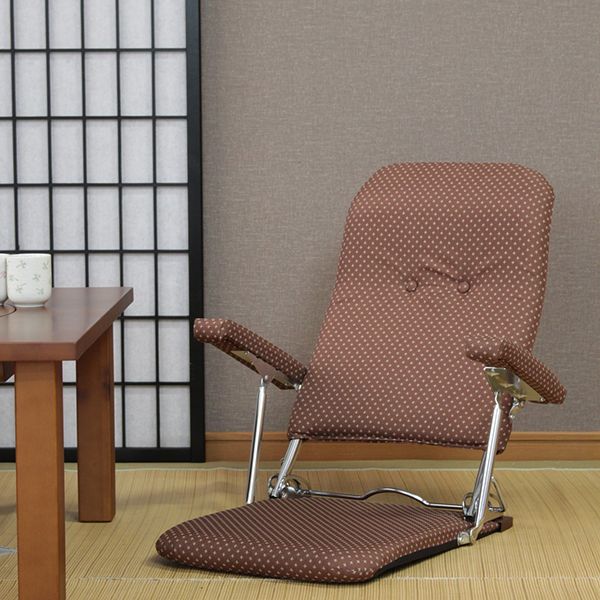 ファミリー・ライフ 和風折りたたみ肘付き座椅子ブラウンいこい(6585010) | 激安の新品・型落ち・アウトレット 家電 通販 XPRICE -  エクスプライス (旧 PREMOA - プレモア)