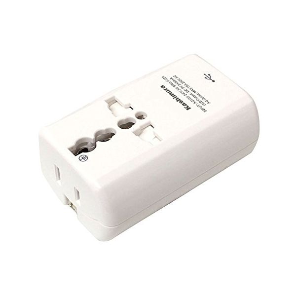 カシムラ 格安店 NTI-165 海外旅行用 2口電源プラグ A C O 有名なブランド SE USB2.1A BFタイプ