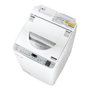 【標準設置込】SHARP ES-TX5E シルバー系 [洗濯乾燥機(洗濯5.5kg/乾燥3.5kg)] E7479