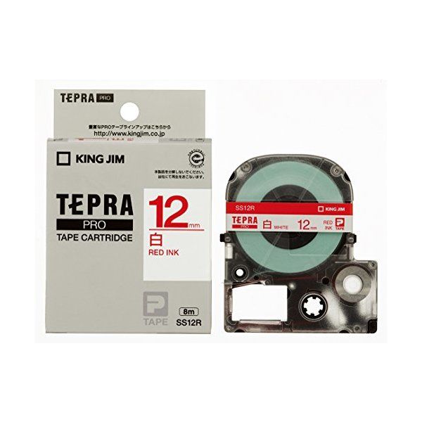 テープ12mm テプラ ラベルライターテープ 白の人気商品・通販・価格 