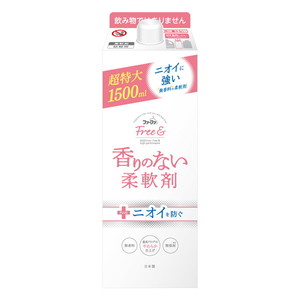 NSファーファ・ジャパン フリー＆柔軟剤 無香料 詰替 1500ml