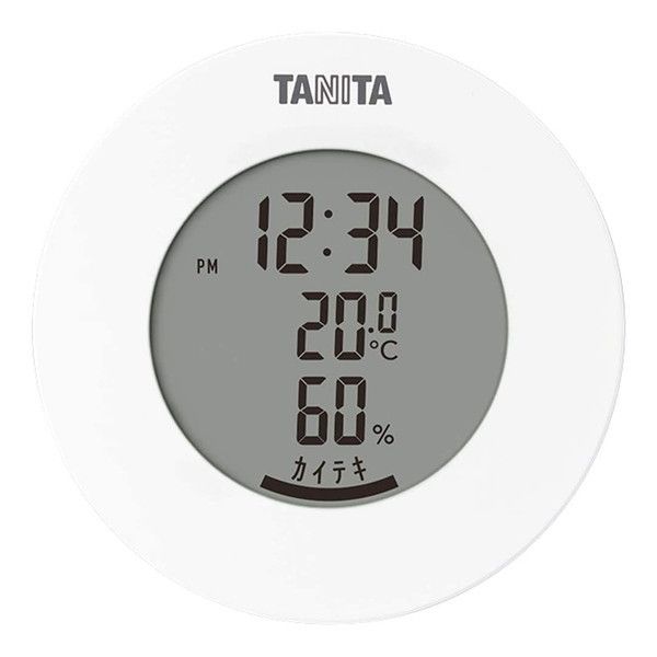 TANITA TT-585-WH ホワイト [デジタル温湿度計] | 激安の新品・型落ち・アウトレット 家電 通販 XPRICE - エクスプライス  (旧 PREMOA - プレモア)