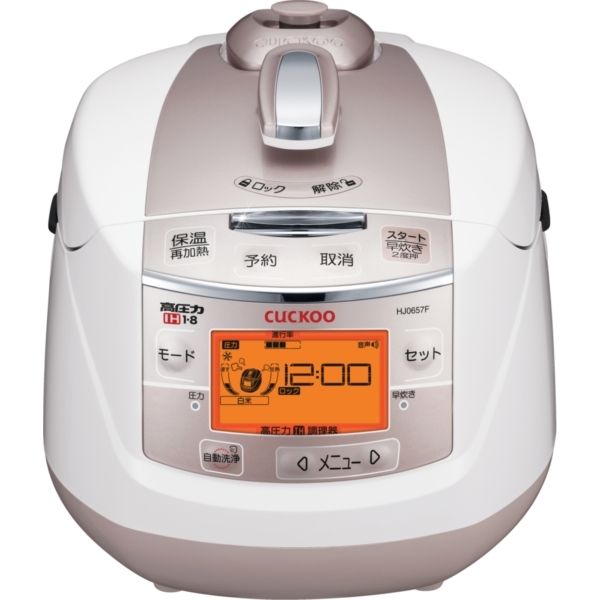 CUCKOO ELECTRONICS CRP-HJ0657F 玄米発芽炊飯器 [IH圧力炊飯器(6合 ...