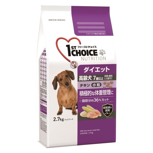 アース 格安店 バイオケミカル アースFC高齢犬ダイエット小粒2.7kg 新着セール