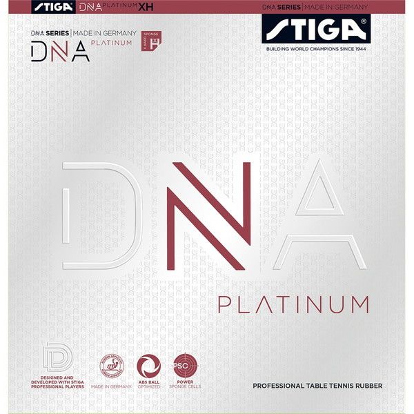 スティガ DNA PLATINUM XH ブラック MAX 1712070123 [卓球ラバー]