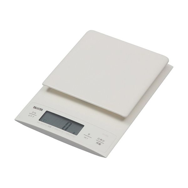 TANITA KD-320-WH ホワイト [デジタルクッキングスケール (キッチンスケール)] 計量・タイマー・温度計