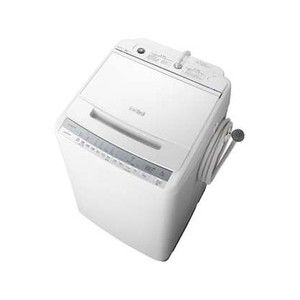 【標準設置込】日立 BW-V80F(W) ホワイト ビートウォッシュ [簡易乾燥機能付洗濯機 (8.0kg)] E7479
