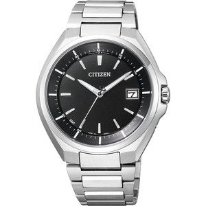 CITIZEN(シチズン) CB3010-57E ブラック×シルバー ATTESA(アテッサ) [ソーラー電波腕時計 (メンズウオッチ)]