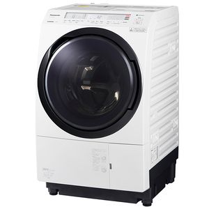 【標準設置工事込】PANASONIC (洗濯11.0kg/乾燥6.0kg) 右開き NA-VX800BR-W クリスタルホワイト E8186