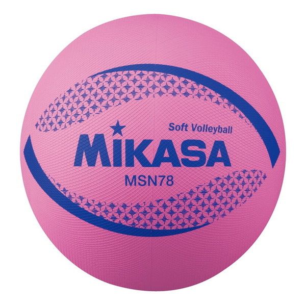MIKASA MSN78-P [ソフトバレー(検定球)円周78cm 約210g ピンク]