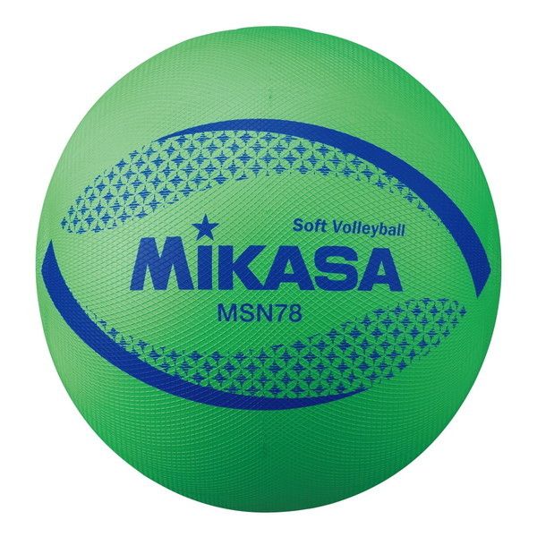 MIKASA MSN78-G [ソフトバレー(検定球)円周78cm 約210g 緑]