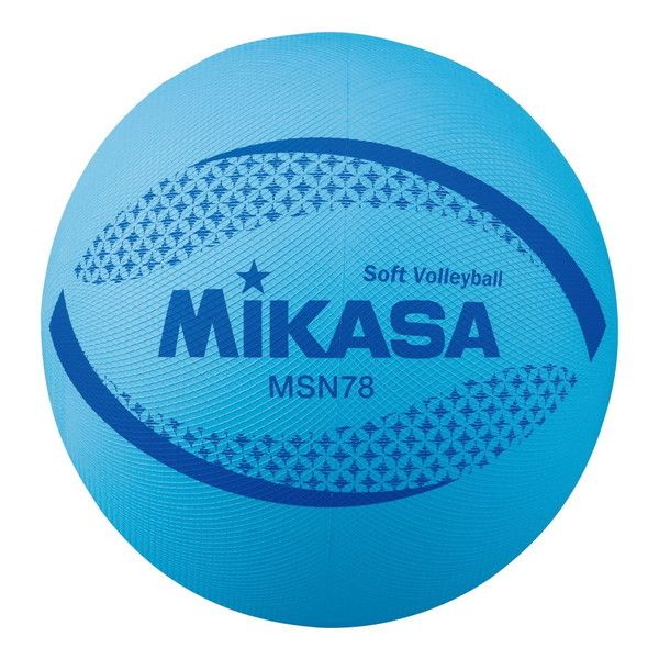 MIKASA MSN78-BL [ソフトバレー(検定球)円周78cm 約210g 青]