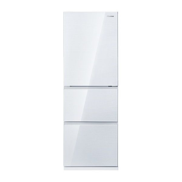 65％以上節約 最新な Hisense HR-G3601W ガラスホワイト 冷蔵庫 358L 右開き