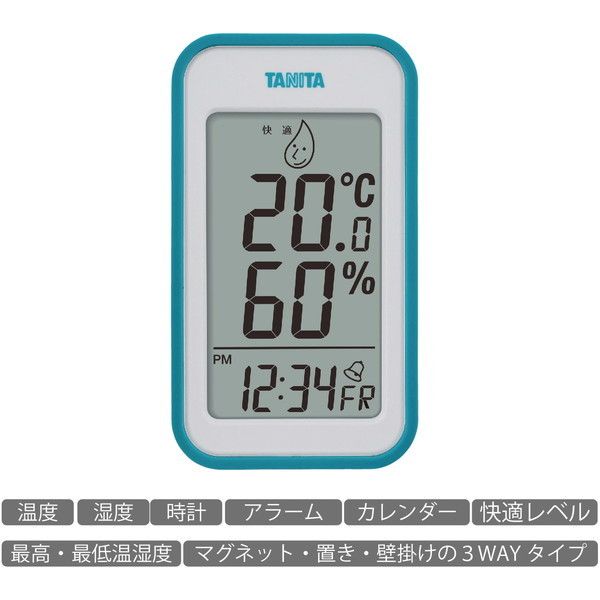 TANITA TT-559-BL ブルー [デジタル温湿度計] | 激安の新品・型落ち・アウトレット 家電 通販 XPRICE - エクスプライス  (旧 PREMOA - プレモア)