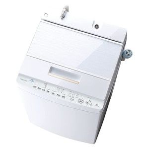 【標準設置込】東芝 AW-8DH1 グランホワイト ZABOON [簡易乾燥機能付洗濯機(8kg)] E7479