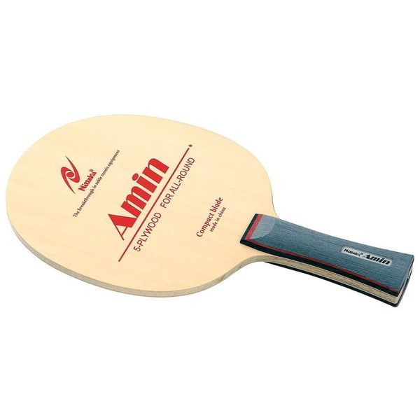 Nittaku アミン FL 卓球 ラケット シェークハンド 攻撃用 5枚合板 スポーツ用品