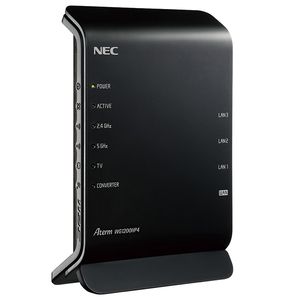NEC PA-WG1200HP4 Aterm [無線LANルーター（IEEE802.11a/b/g/n/ac・867+300Mbps）]