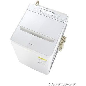 【標準設置込】PANASONIC NA-FW120V5 ホワイト FWシリーズ [洗濯乾燥機 (洗濯12kg / 乾燥6kg)] E7479
