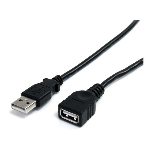 StarTech USBEXTAA3BK [USB 2.0延長ケーブル 90cm オス/メス ] USBケーブル