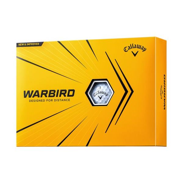 【日本正規品】 キャロウェイ WARBIRD ボール 2021年モデル ホワイト 1ダース(12個入り) ゴルフボール
