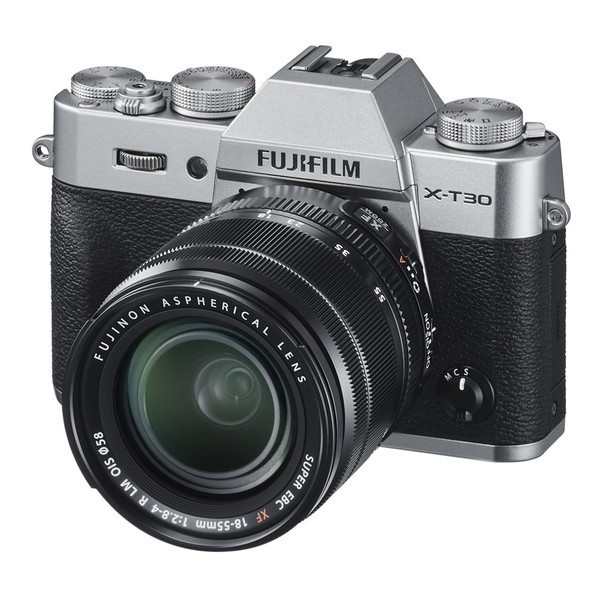 富士フィルム X-T30 XF18-55mmレンズキット シルバー [ミラーレス一眼カメラ(2610万画素)] デジタル一眼カメラ