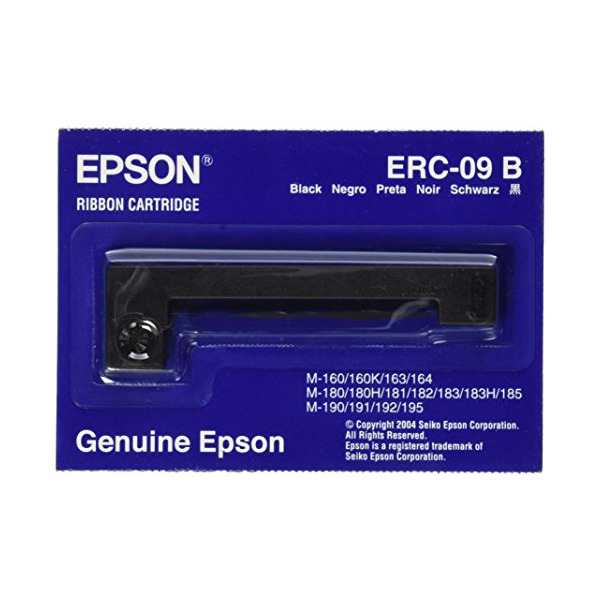 EPSON ERC-09B 黒 [ミニプリンター用リボンカートリッジ] プリンタ関連用品