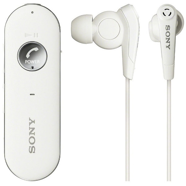 SONY MDR-EX31BN W ホワイト [ワイヤレスステレオヘッドセット Bluetooth対応] イヤホン