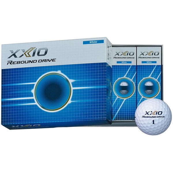 【日本正規品】 DUNLOP XXIO(ゼクシオ) リバウンドドライブ ボール 2021年モデル ホワイト 1ダース(12個入り) ゴルフボール