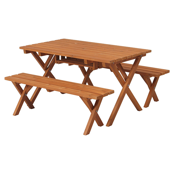 ベンチ テーブル セット - エクステリア・ガーデンファニチャーの人気 