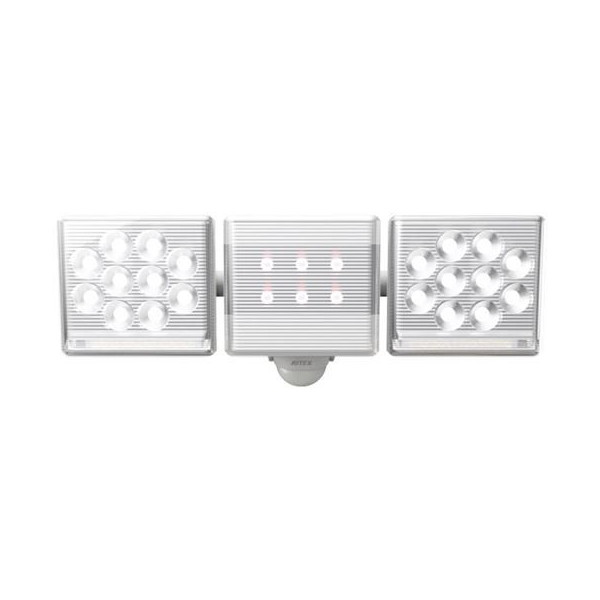 ムサシ LED-AC2030 RITEX [フリーアーム式 プレミアム LEDセンサーライト 12W×2灯]