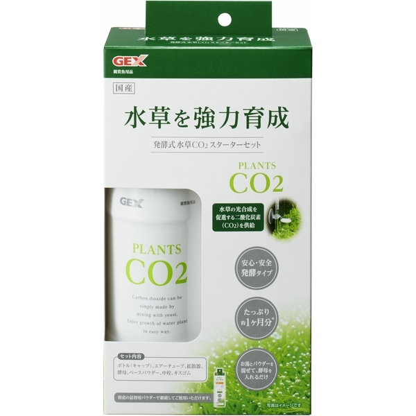 ジェックス 発酵式水草CO2スターターセット 掃除・フィルター・ケア用品