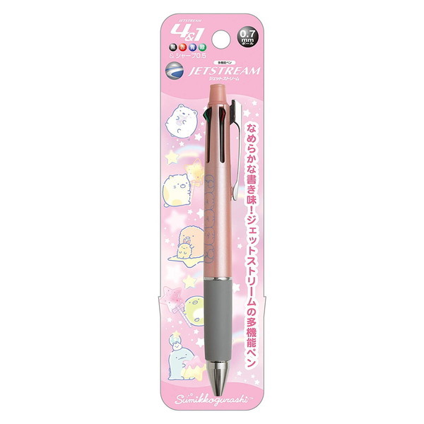 San-X ジェットストリーム4＋(S/G) PR00204 ピンク すみっコぐらし [多機能ペン] 筆記用具